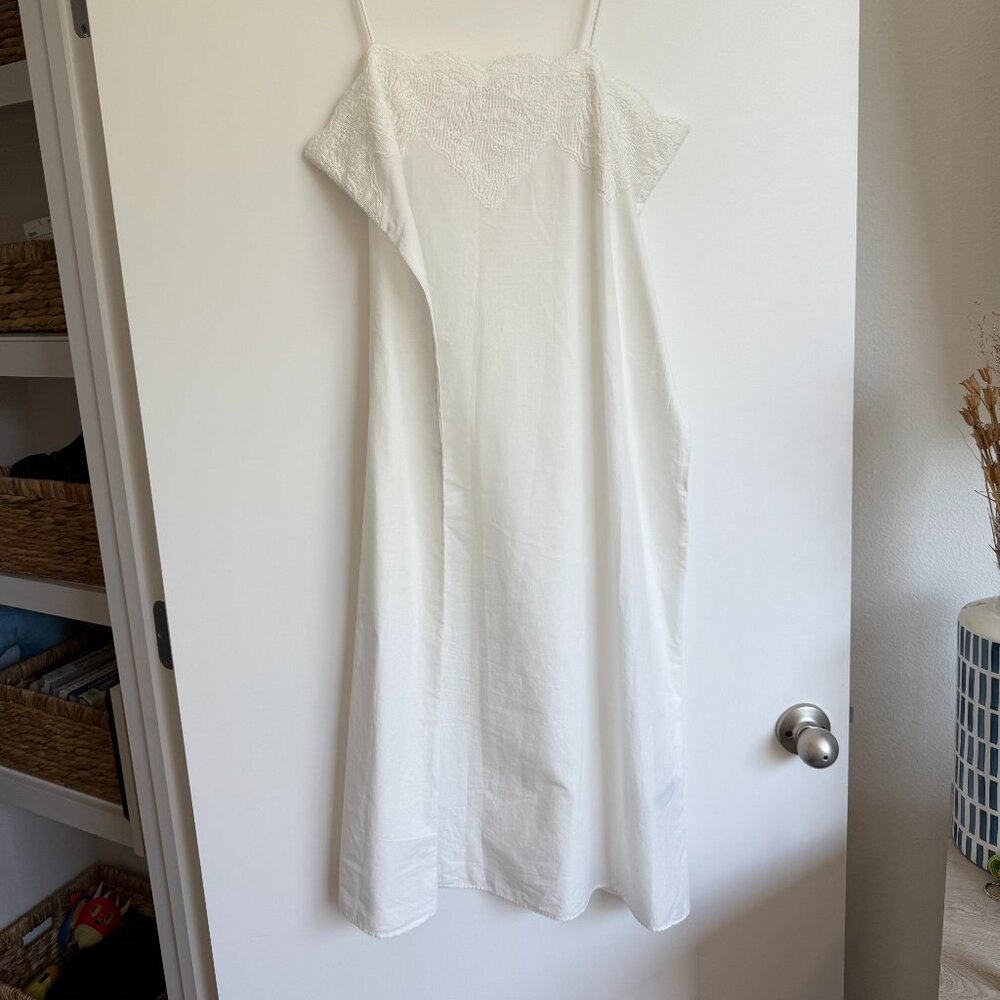 Zara White Dress